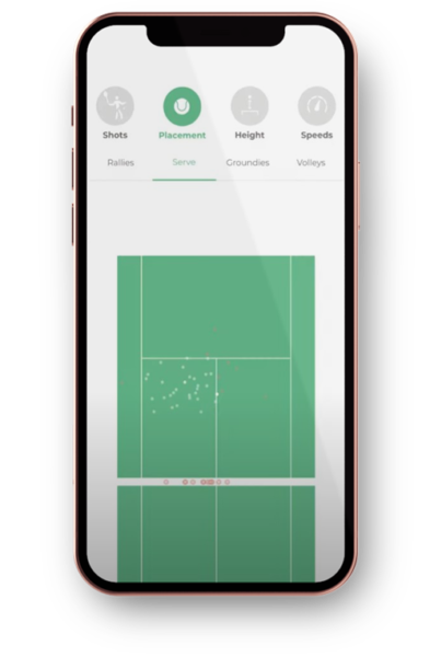 Beat placement in the Wingfield app on the iPhone