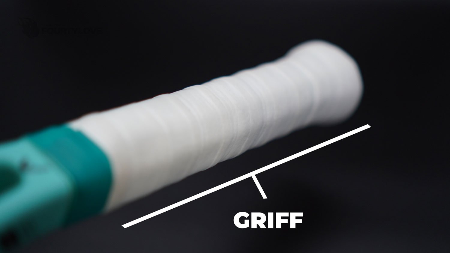 griff eines tennisschlaegers