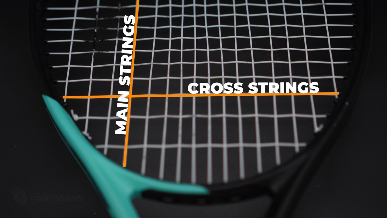 main-strings-and-cross-strings-oif-a-tennis-racket