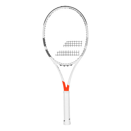 Babolat Pure Strike 16/19 Tennis Racquet Racquet - Strung with 16g White Babolat Syn Gut at Mid-Range Tension (4 1/4