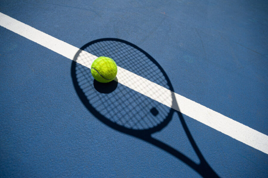 What is a dampener for tennis rackets?